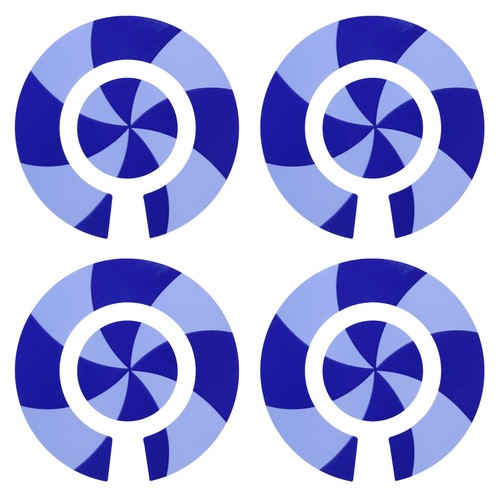 ACCLAIM Self Adhesive Spiral Bowls Bowlers Identity Stickers Full Sets Of 4 - Picture 50 of 64