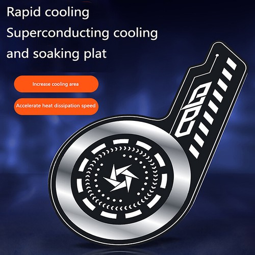 Phone Cooler Plate Ultra-thin Radiator Sticker Heat Sink Extend Cooling Area _yi - Zdjęcie 7 z 11