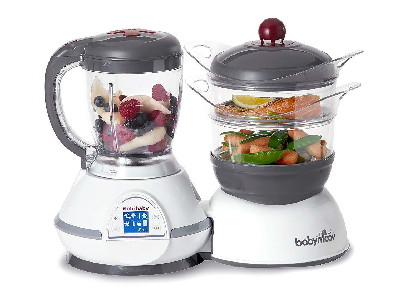 Nutribaby Multi-Function Baby Food Blender Steamer Processor Steriliser Function Nutribaby Multi-Function Baby Food Blender Steamer Processor Steriliser Function