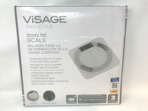 New In Box Visage Pro Style Body Fat Scale Model 94473 - 第 1/12 張圖片