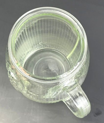 40 ounce Football Shaped Clear Glass Beer Mug Stein - Picture 6 of 8