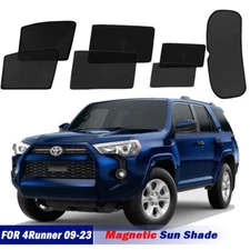 Magnetic Sun Shades For Toyota 4Runner N280 5th 2009-2023 Front Side Back Visor