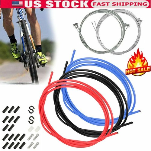 Universal Bike Shifter Housing Front Rear Shift/Brake Inner Cable Set Road MTB - Picture 2 of 16
