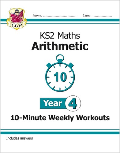 KS2 Year 4 Maths English 10 Minute Weekly Workouts 5 Books Bundle with Answer - Picture 7 of 12