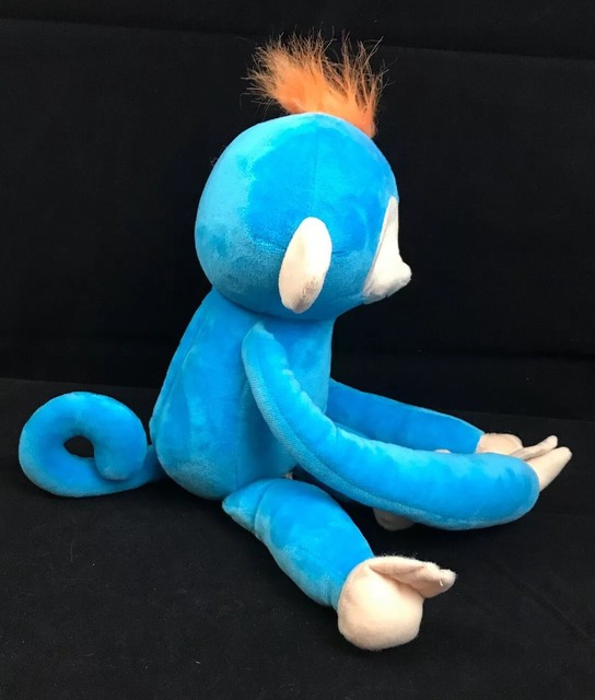 Fingerlings HUGS - Boris (Blue) - Advanced Interactive Plush Baby Monkey Large | eBay