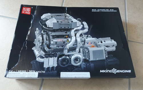 Mould King 10201 W16 Engine motore con batteria e motore, trasmissione Blocchi - Foto 3 di 5
