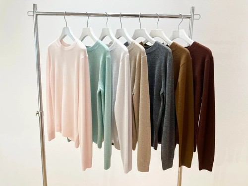 UNIQLO Cashmere crew neck sweater 469479 XS-3XL JAPAN NEW Authentic - Picture 14 of 21