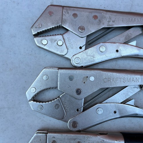 Craftsman USA 45607 45606 45604 45603 10" Locking Vise Grip Pliers Set of 4 - Picture 2 of 8