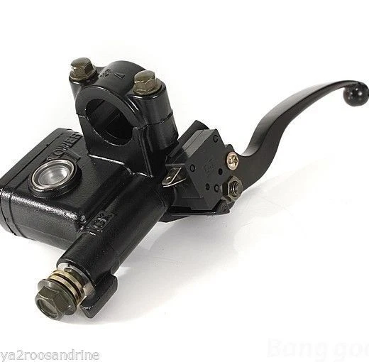 maitre cylindre poignée levier de frein droite universel moto scooter quad - Photo 2/4