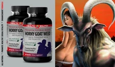 HORNY GOAT WEED COMPLEX - Saw Palmetto, Endurance Herbs, Maca 2Bot