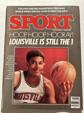 1986 Sport Magazine LOUISVILLE Cardinals NCAA Champs PERVIS ELLISON No Label