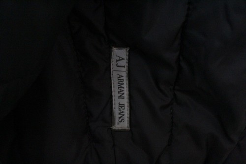 ARMANI Women's Jacket Size 42 Jacket Blue Jacket Woman Logo - Picture 11 of 15