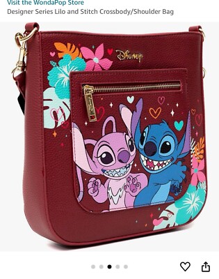 ●ILLIGO● Love Stitch Shoulder Bag Blue 5010268082 Amazon.com: Disney Stitch Shoulder Bag for Women and Teen