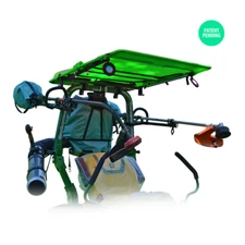 Tractor Canopy with Mounting Bracket Kit, Sunshade Tractor for ROPS sys Green