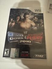 WWE SmackDown vs. Raw 2010 Featuring ECW (Nintendo Wii, 2009) Complete CIB!