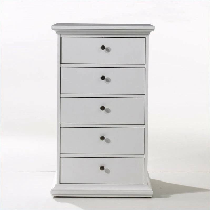 Tvilum Sonoma 5 Drawer Lingere Chest in White eBay