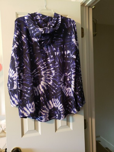 NWT Lularoe Unicorn Collection Purple Tie Dye Amber Size XL - Picture 6 of 8