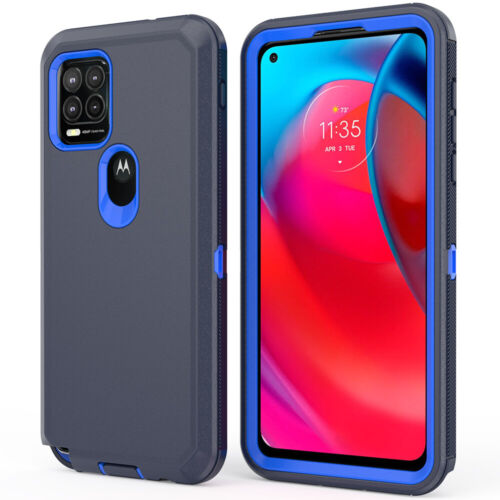 Per Motorola Moto G Power/G Stylus 5G 2022 Custodia Clip Cintura Cover + Vetro Temperato - Foto 17 di 22