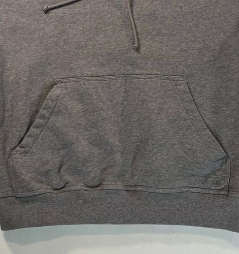 L.L. Bean Katahdin Iron Works grauer Hoodie Herren Small Damen Medium Fleece-gefüttert - Bild 2 von 7