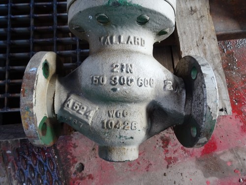 Mallard 2in control valve Stainless W Anderson 2913 transducer CL150 Pneumatic - Picture 12 of 12
