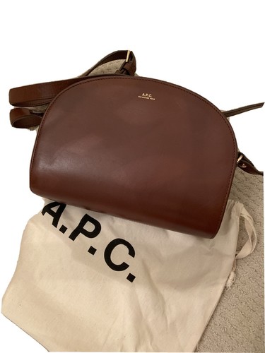 A.P.C. Half Moon Bag Brown