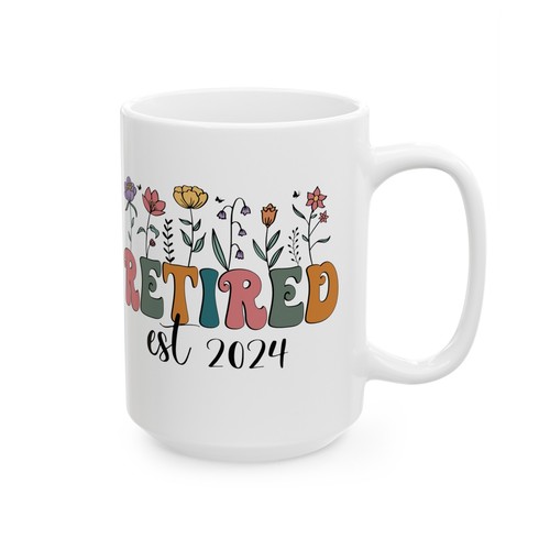 Taza de café jubilación 2024 regalos personalizados para amigos jubilados regalos para jubilación - Imagen 16 de 16