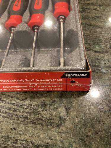 Snap On SGDTX90BR T8-T45 9 Stück Instinct Torx Schraubendreher Set versiegelt - Bild 5 von 6