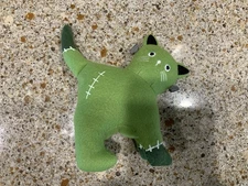 Halloween Green Frankenstein Cat Target Bullseye Playground Plush Figure NWT