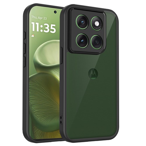 For Motorola Edge 60 Pro 5G, Matte Semi-transparent Shockproof Hybrid Cover Case - 第 9/9 張圖片