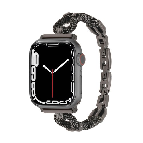 Für Apple Watch Series 10 9 8 7 6 5 4 Ultra SE Metall Slim Armband Strap Band - Bild 13 von 41