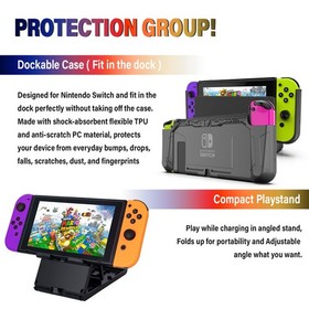 Switch Bundle with Nintendo Switch, Kit with Carrying Case, Screen Protector,...