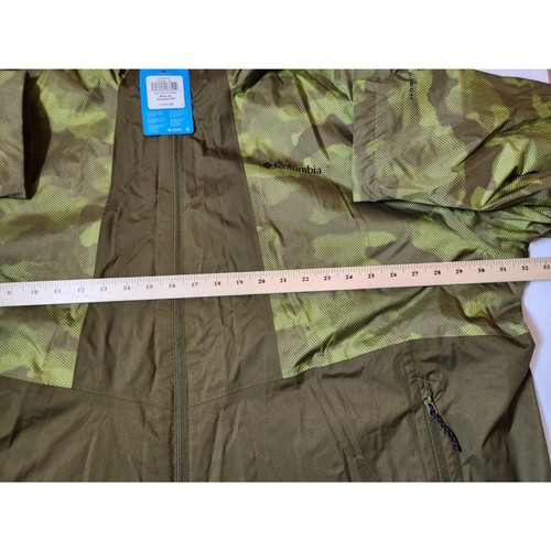 Columbia Inner Limits II Jacket – Men’s 4XL, Omni-Tech, Green, Waterproof - Picture 4 of 10