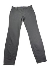 Gap Stretch Skinny Charcoal Gray Pants Size 8 New