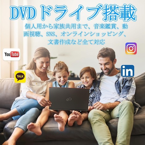 Fujitsu A579 15.6" i5-8265U 8GB 256GB SSD Win11 Pro Office2019 HDMI DVD Webcam - Afbeelding 6 van 7