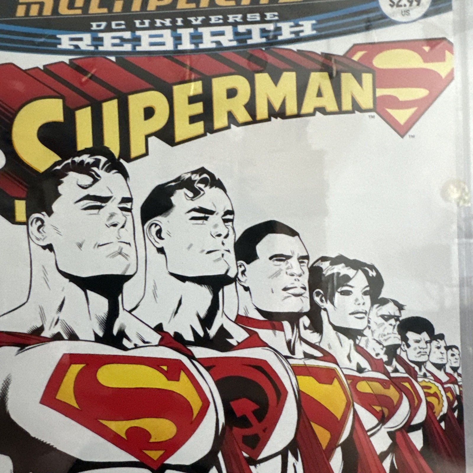 SUPERMAN 14 VF MARCH 2017 DC UNIVERSE REBIRTH CGC 9.8 Signature Series Tomasi
