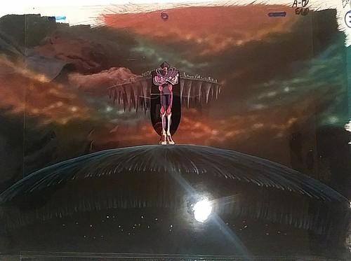 AMBASSADOR MAGMA JAPANESE ANIME KEY 1993 PRODUCTION BG SETUP, GOA ON SPACESHIP - Picture 2 of 8