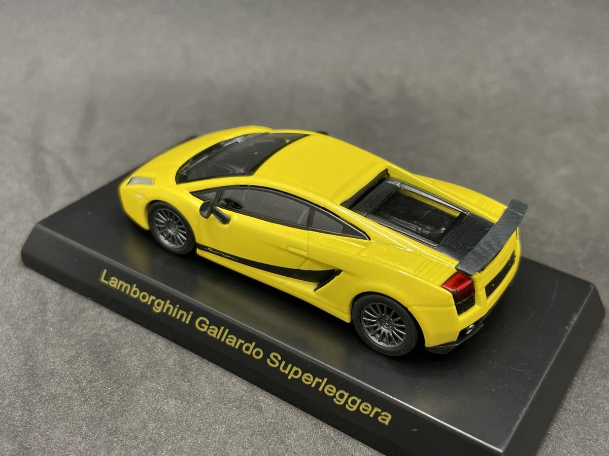 Kyosho 1/64 Lamborghini collection3 Gallardo Superleggera Yellow