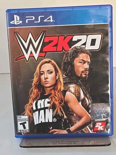 WWE 2K20 Standard Edition Playstation PS4 Tested Complete w Insert Manual H1 - Bild 10 von 10