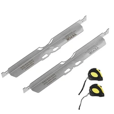 VEVOR Wheel Alignment Tool, 2-Pack Toe Alignment Toe Plates, Stainless Steel Whe