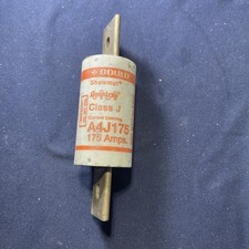 GOULD FUSE A4J175, fast-acting 600V 175A (New Old Stock)