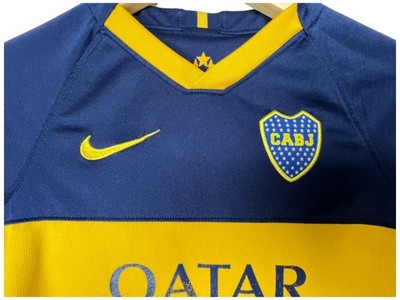 Boca Juniors Nike シャツ Qatar Airways CABJ Nike Boca Juniors Jersey Size Small CABJ Dri-fit Qatar