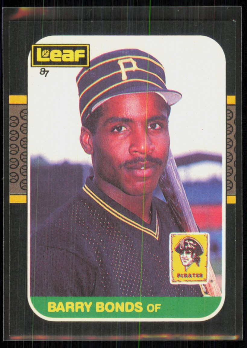 1987 Leaf Canadian Barry Bonds Rookie Pittsburgh Pirates #219