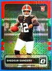 2025 Donruss Optic Shedeur Sanders Dragon (RAW)