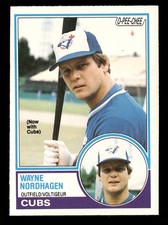 1983 O-Pee-Chee #47 Wayne Nordhagen Chicago Cubs