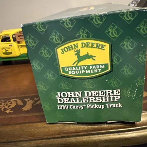 John Deere Dealership 1950 Chevy Stake Bed Pickup Truck New With BOX - Picture 7 of 9