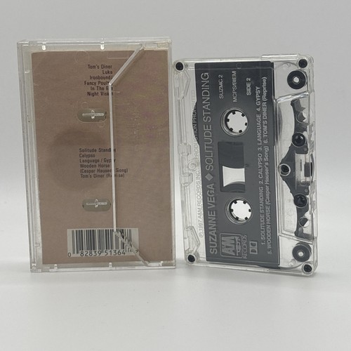 SUZANNE VEGA -SOLITUDE STANDING ,MC TAPE KASSETTE - Picture 2 of 4