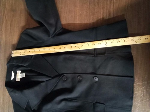 Chaqueta/abrigo elástico ligero para mujer Talbots negro talla 10 - Imagen 8 de 12