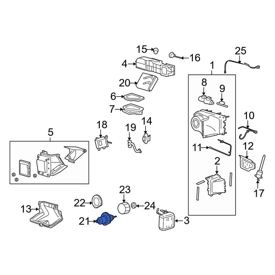 For Ford E-350 Super Duty 1999-2025 Ford XC2Z19805BA HVAC Blower Motor Foto 2 de 4