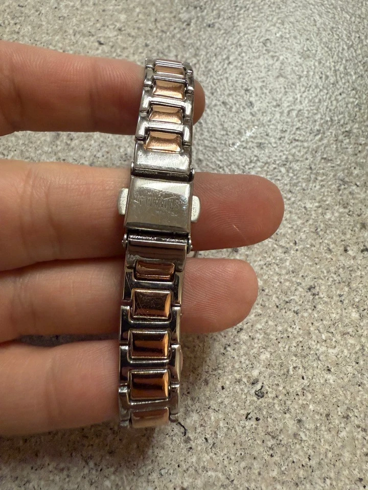 Reloj Strada Mujer Cuarzo 38mm Oro Rosa/Tono Plata. esfera blanca Foto 4 de 4