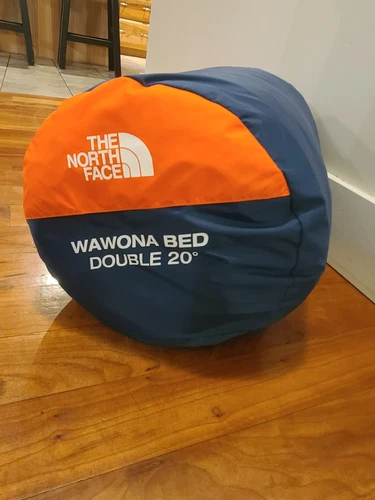 THE NORTH FACE WAWONA BED DOUBLE SLEEPING BAG NEW Navy 20